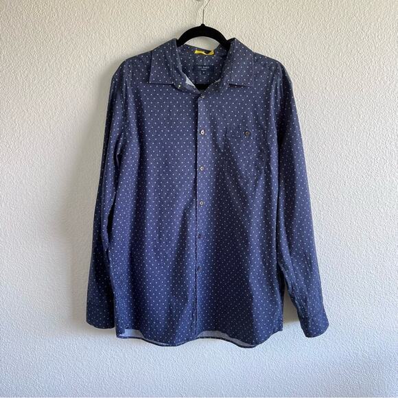 Ted Baker London Men’s Button Down Casula Printed Shirt - Picture 1 of 12